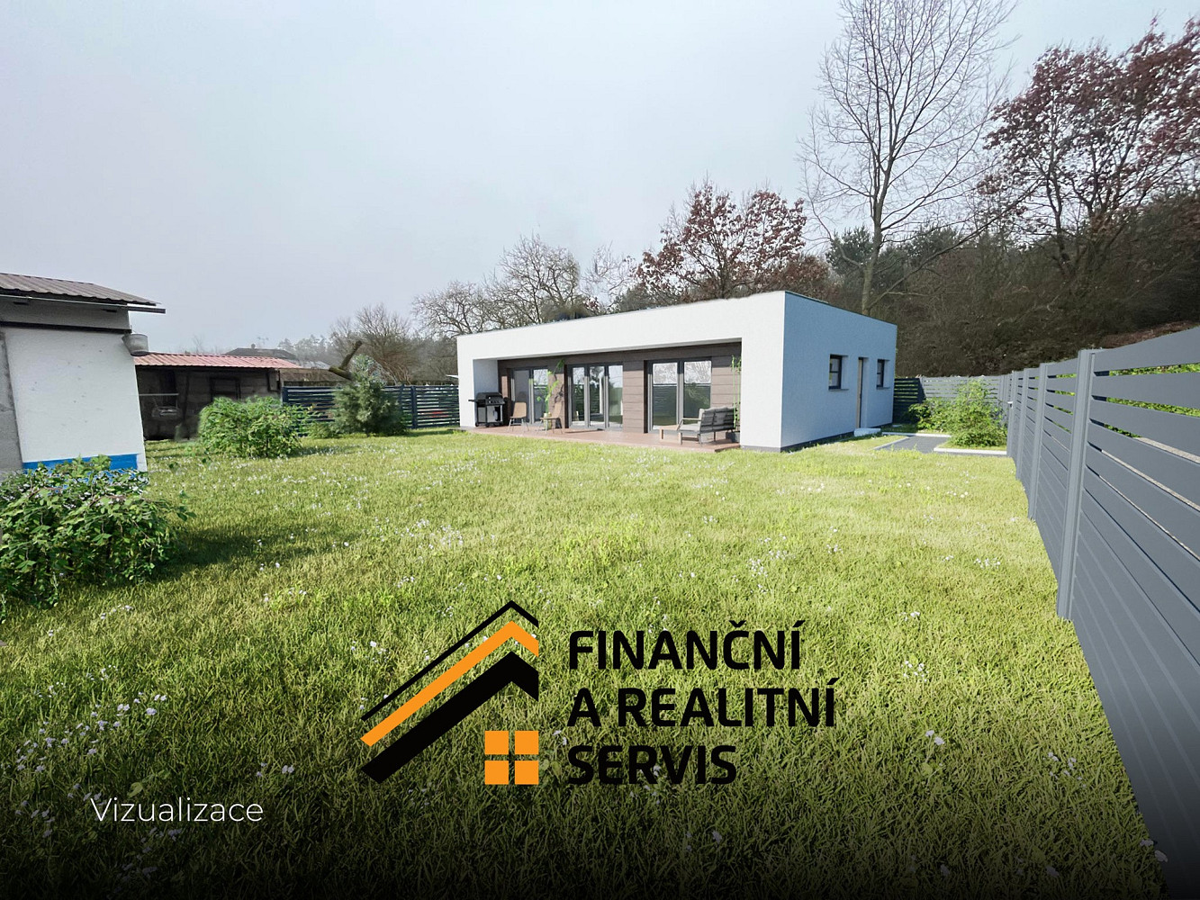 Prodej stavebního pozemku 523 m² – pohled 3