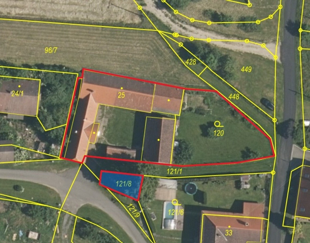 Prodej domu 80 m² s pozemkem 1 307 m²