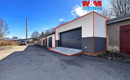 Prodej nové dvougaráže, 34 m2, Sokolov, ul. Dělnická, Dělnická, Sokolov