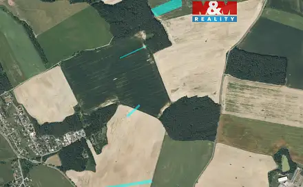 Prodej pole 16 827 m², Třemošná, okres Plzeň-sever