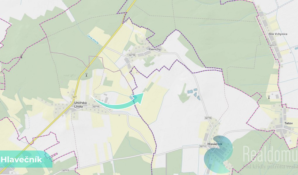 Prodej pole 3 089 m², Hlavečník – náhled fotky 8