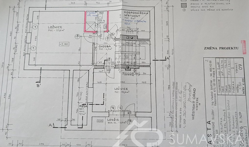 Prodej domu 121 m² s pozemkem 1 098 m², Vacov – náhled fotky 30