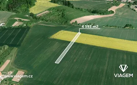 Prodej pole 2 296 m², Sebranice, okres Blansko