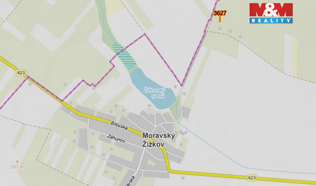 Prodej pole 400 m², Moravský Žižkov – náhled fotky 4