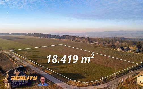 Prodej stavebního pozemku 18 419 m², Boháňka, okres Jičín