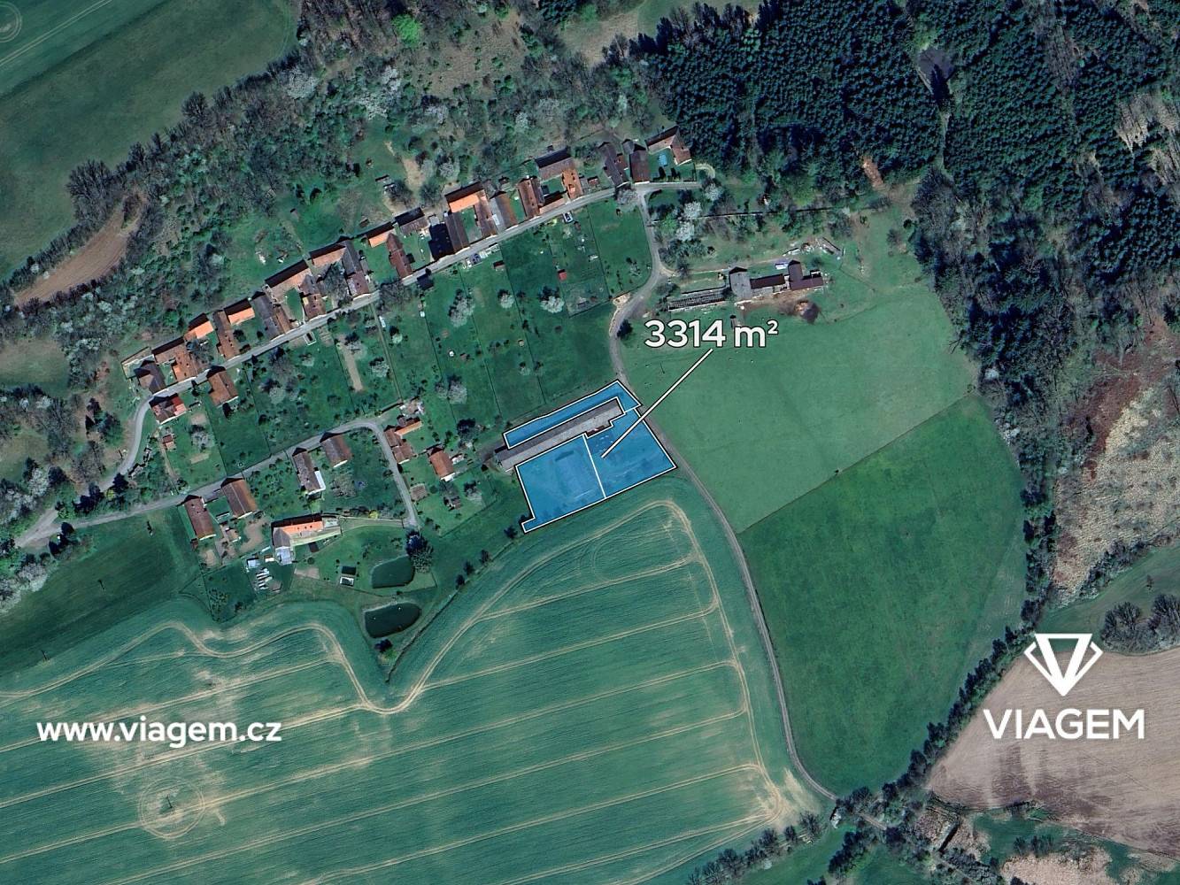 Prodej pole 552 m² – fotografie 2