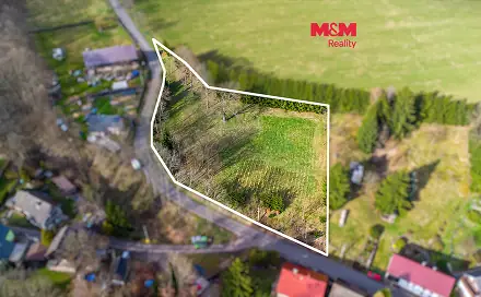 Prodej stavebního pozemku 4 466 m², Velká Bukovina, okres Děčín