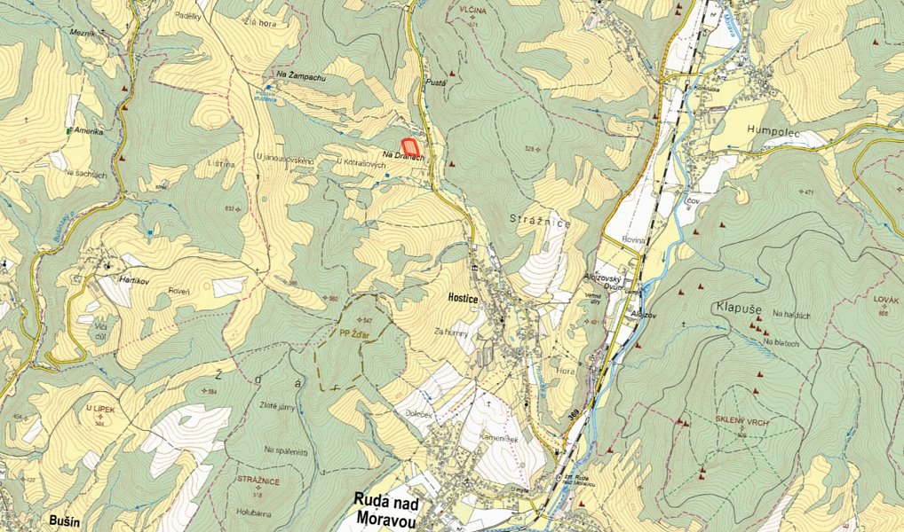 Prodej louky 9 619 m², Ruda nad Moravou – náhled fotky 2