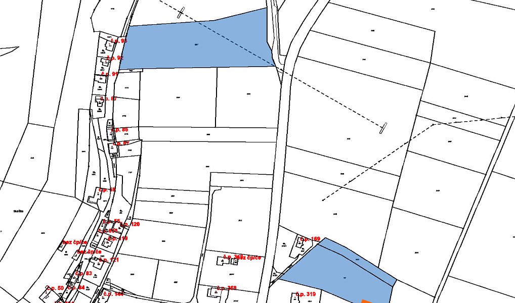 Prodej stavebního pozemku 4 853 m², Jenišovice – náhled fotky 2