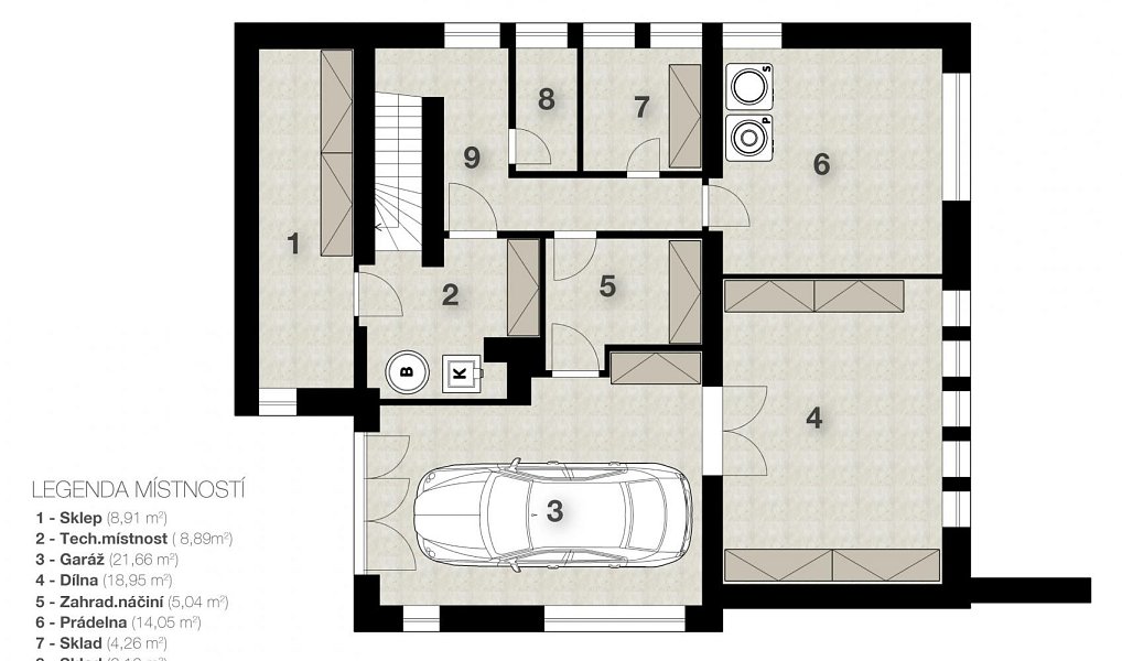Prodej domu 258 m² s pozemkem 759 m², Úhonice – náhled fotky 5
