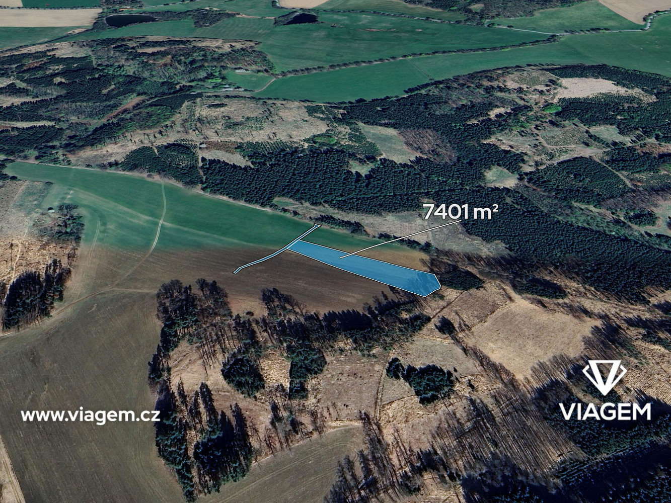 Prodej pole 446 m²