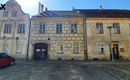 Prodej domu 416 m² s pozemkem 445 m², Horní náměstí, Slavonice, okres Jindřichův Hradec
