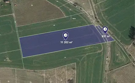 Prodej pole 12 039 m², Postupice, okres Benešov