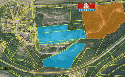 Pronájem stavebního pozemku 24 000 m², Postoloprty - Dolejší Hůrky, okres Louny