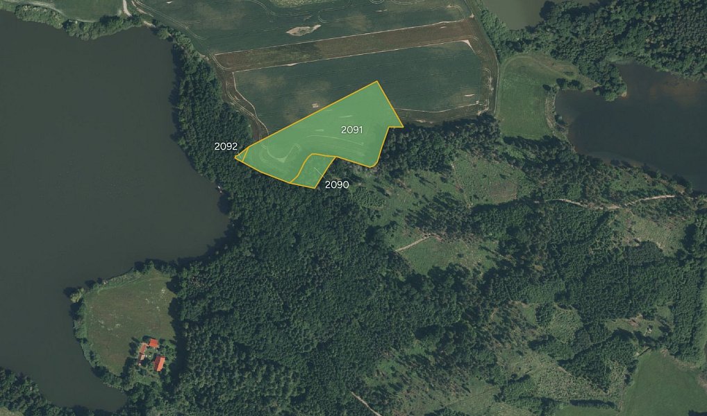 Prodej pole 72 825 m², Tchořovice – náhled fotky 2