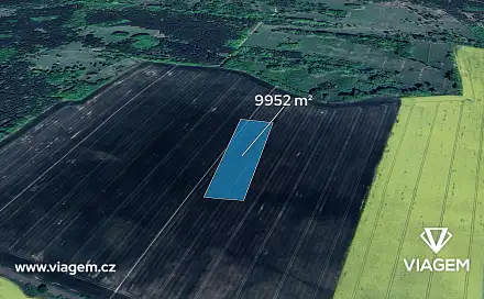 Prodej pole 2 488 m², Moravské Budějovice, okres Třebíč