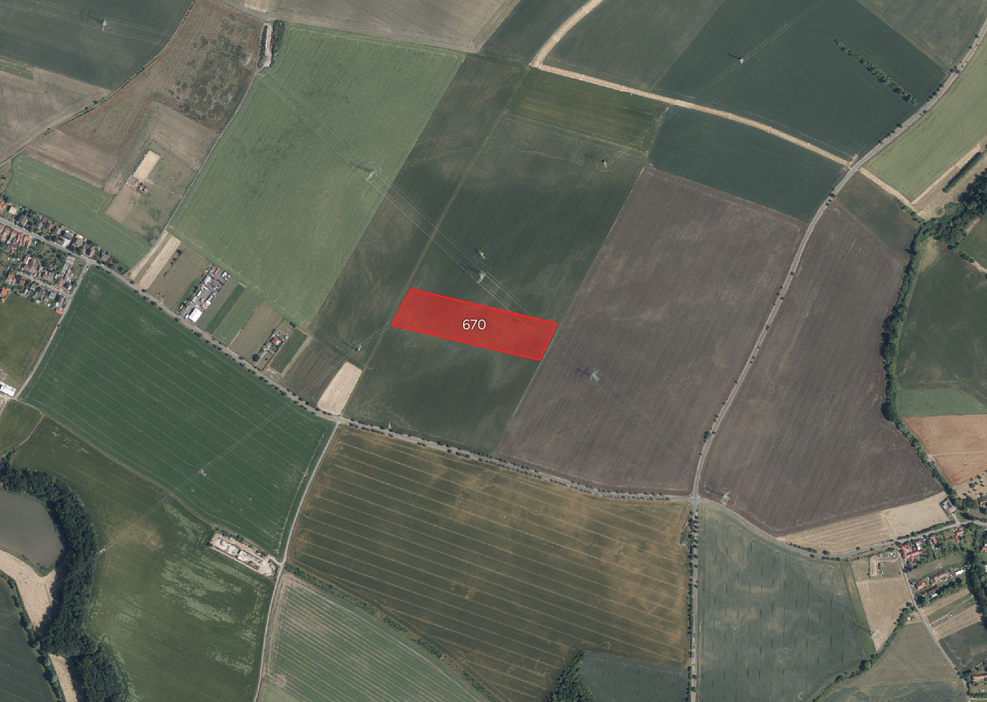 Prodej pole 12 371 m²