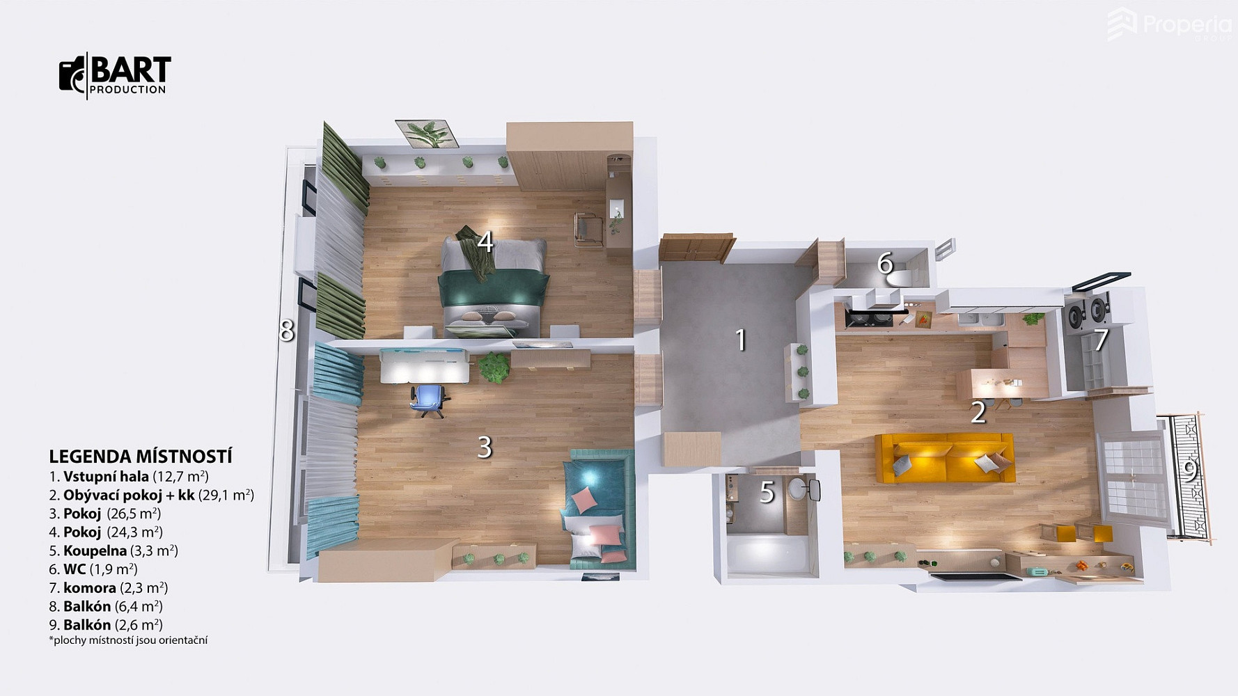 Prodej bytu 3+kk 100 m² — photo 5