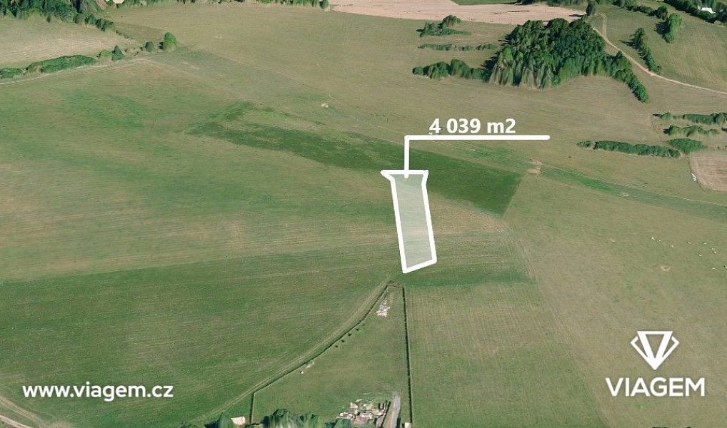 Prodej pole 897 m², Volyně – fotka 1 z 5