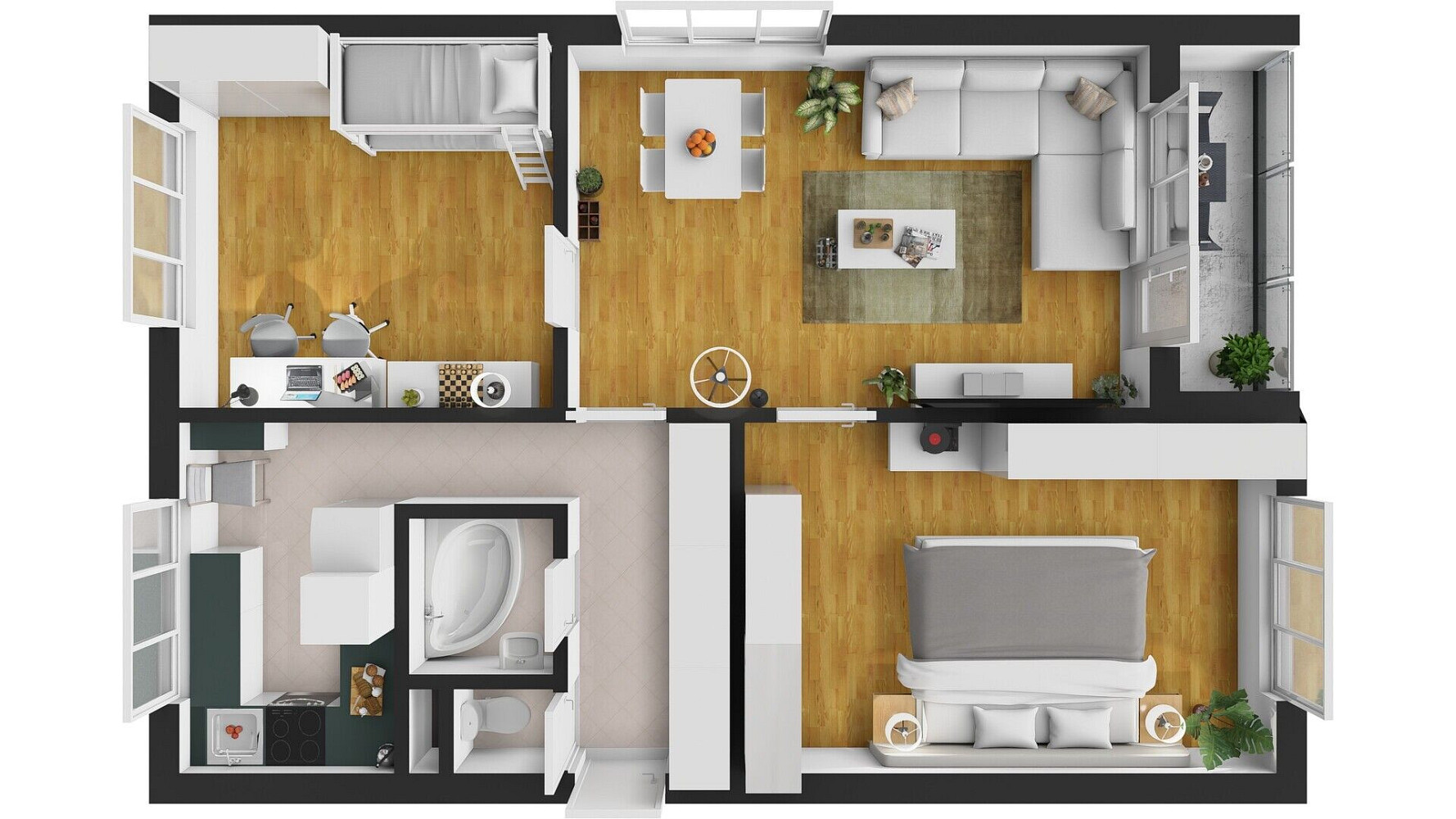 Prodej bytu 3+1 73 m² — photo 5