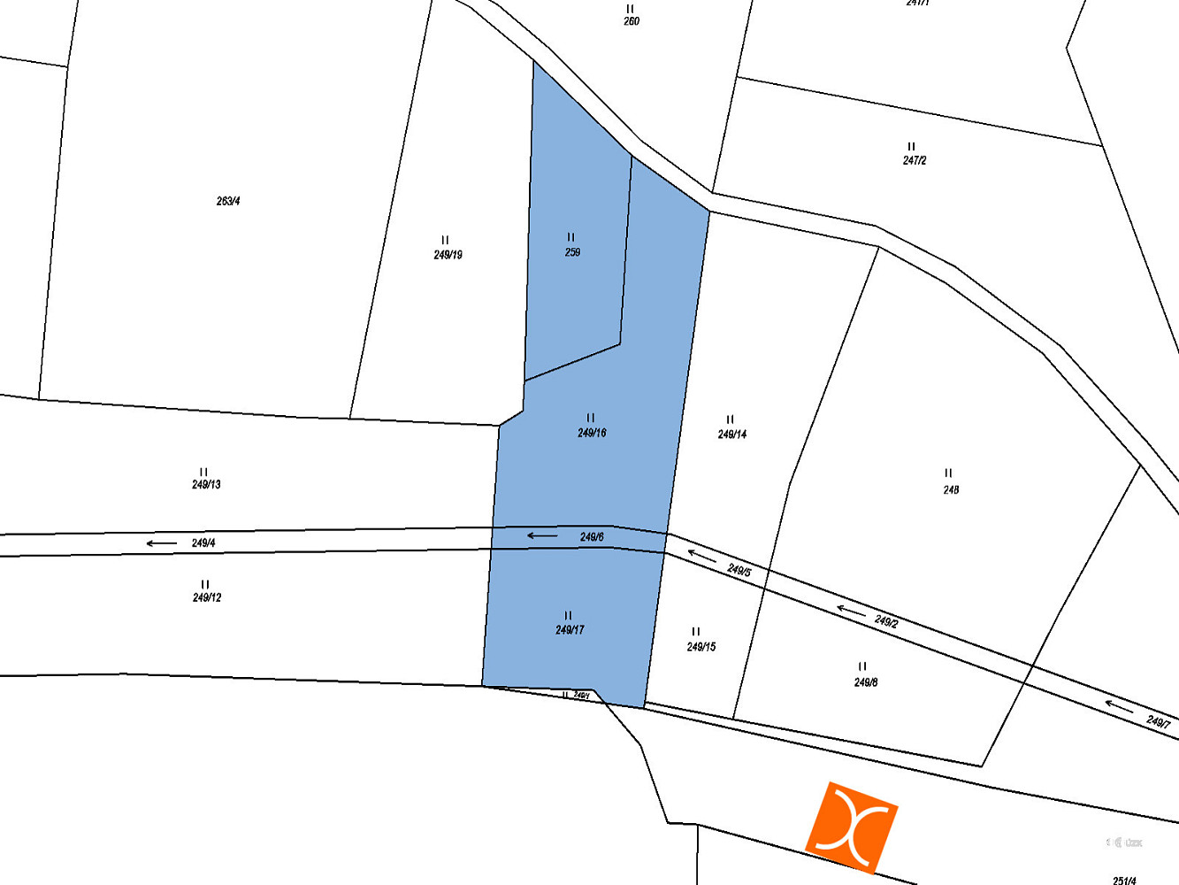 Prodej pozemku 172 m² – fotografie 2