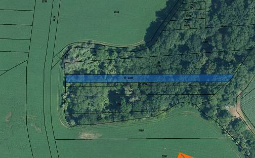 Prodej pozemku 239 m², Újezdec, okres Uherské Hradiště