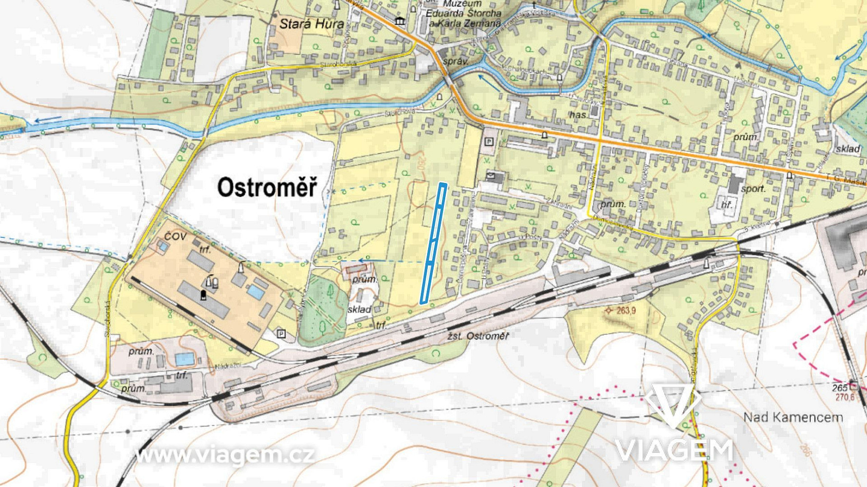 Prodej stavebního pozemku 501 m²