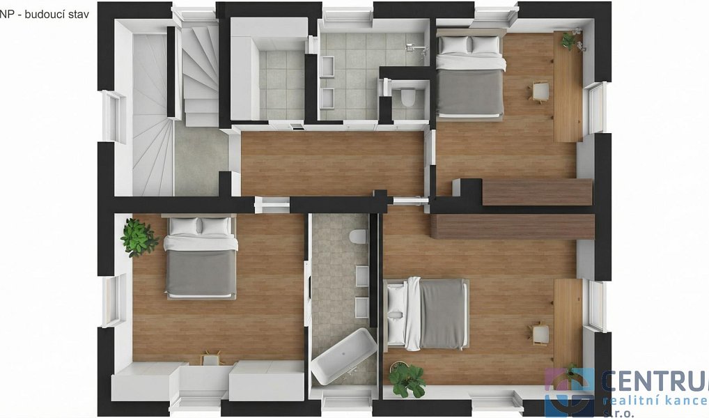 Prodej domu 202 m² s pozemkem 1 282 m², Praha – náhled fotky 10