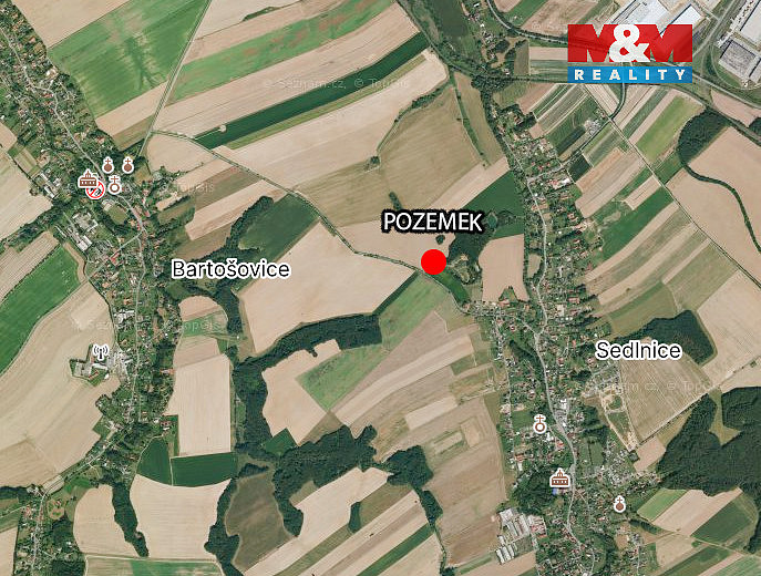 Prodej pole 1 134 m² — photo 3