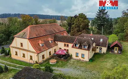 Prodej chaty/chalupy 689 m² s pozemkem 17 957 m², Žihle - Nový Dvůr, okres Plzeň-sever