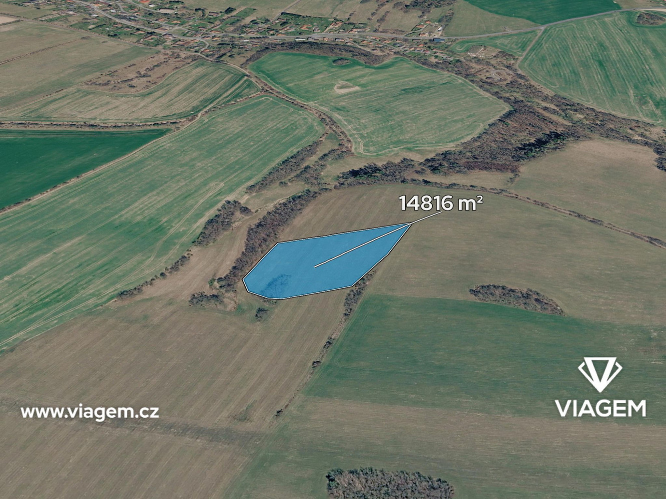 Prodej pole 7 408 m²