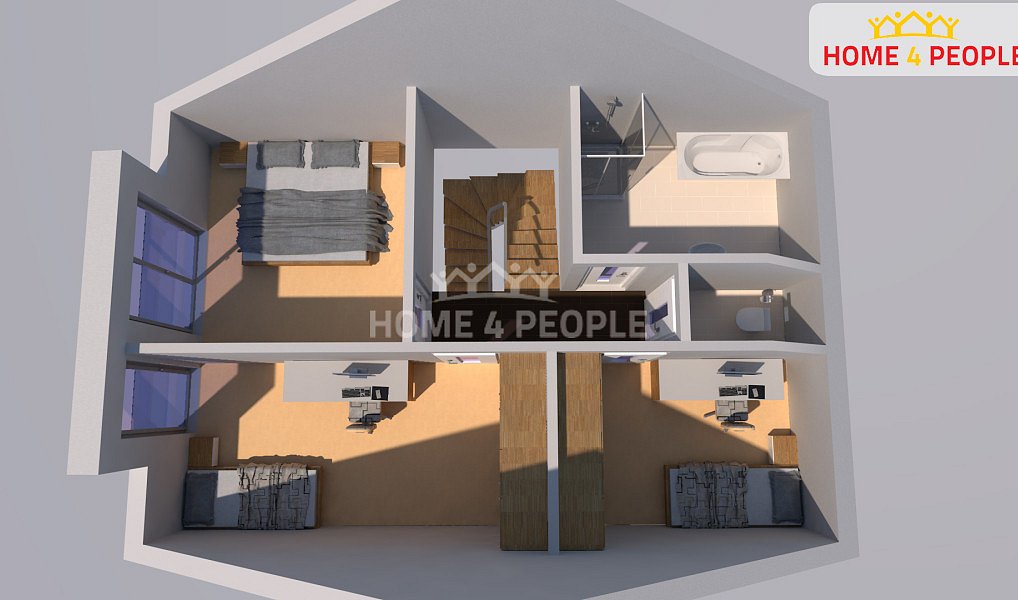 Prodej domu 101 m² s pozemkem 154 m², Pohořelice – náhled fotky 11
