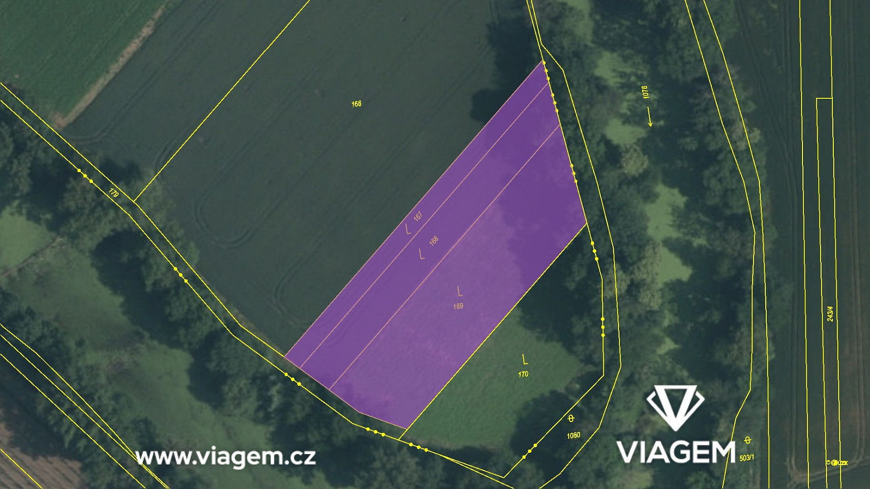 Prodej pole 441 m² – fotografie 4