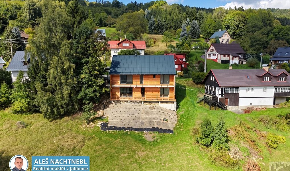 Prodej domu 166 m² s pozemkem 2 394 m², Tanvald – náhled fotky 3