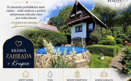Prodej zahrady 439 m², Krupka - Horní Krupka, okres Teplice
