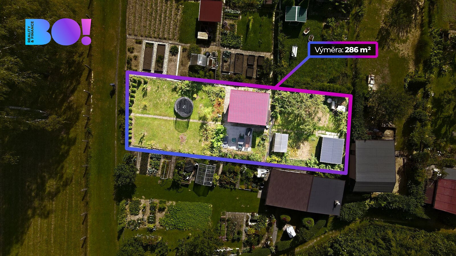 Prodej zahrady 274m², Třinec - Dolní Líštná