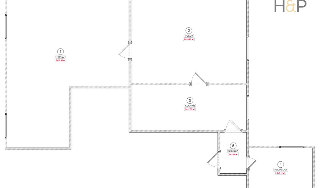 Prodej bytu 2+1 88 m², Šumperk – náhled fotky 14