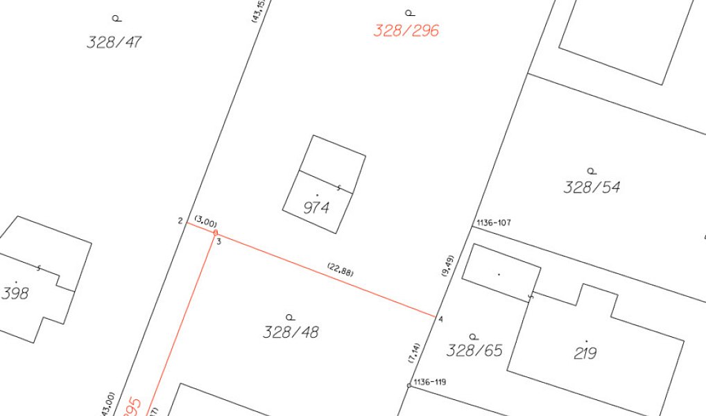Prodej stavebního pozemku 1 211 m², Kamenice – náhled fotky 14