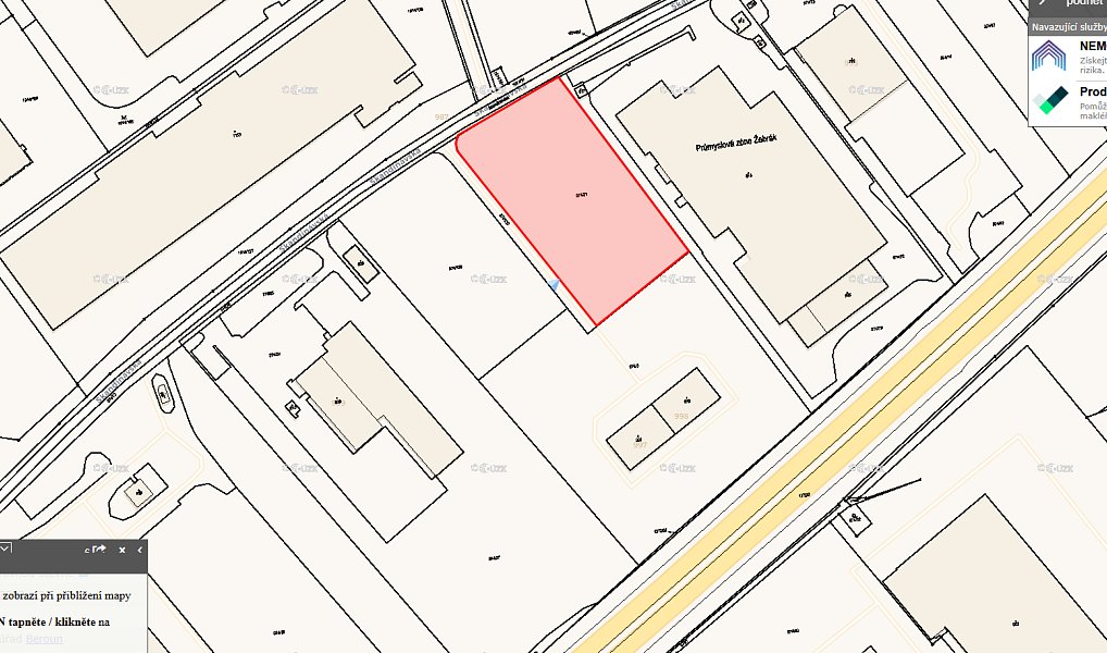 Prodej komerčního pozemku 7 720 m², Žebrák – náhled fotky 3