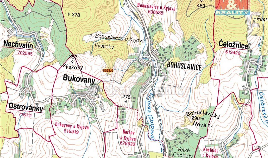 Prodej louky 1 332 m², Kyjov – náhled fotky 2