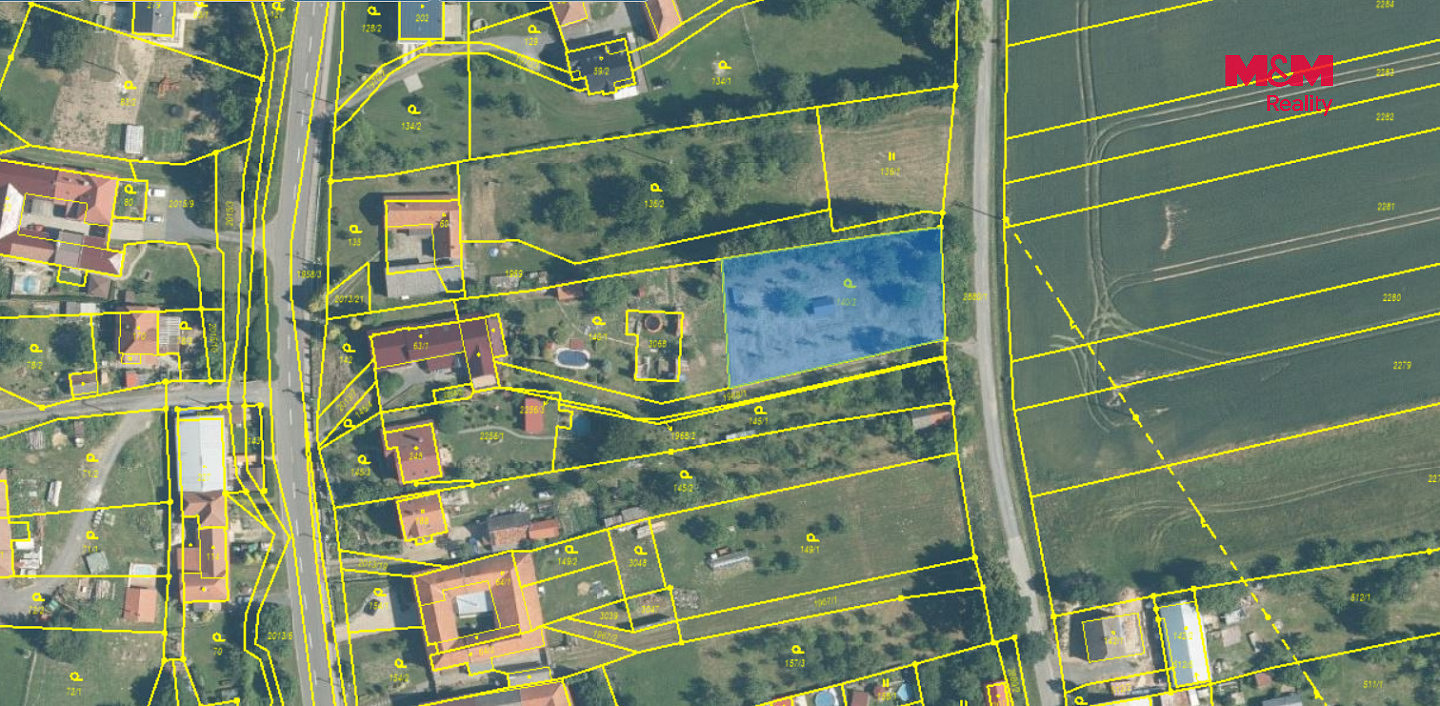 Prodej stavebního pozemku 1 415 m² – fotografie 2