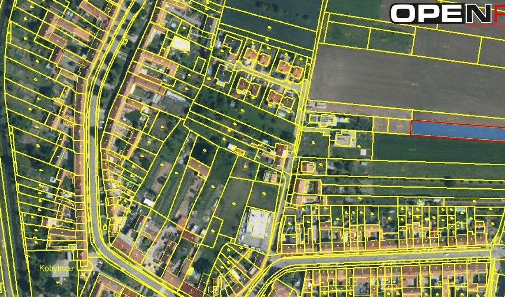 Prodej pole 1 458 m², Kobylnice – náhled fotky 4