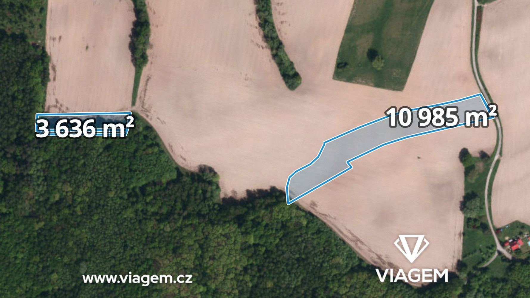 Prodej pole 3 190 m²
