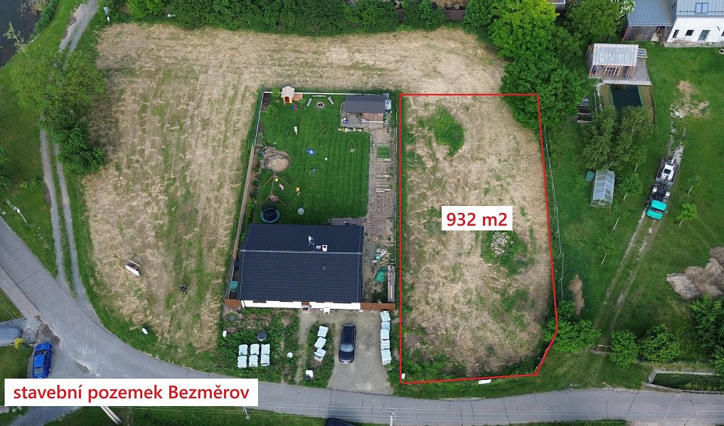 Prodej stavebního pozemku 932 m², Bezměrov – náhled fotky 6