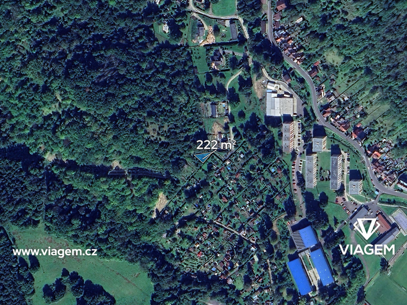 Prodej stavebního pozemku 222 m² – fotografie 2