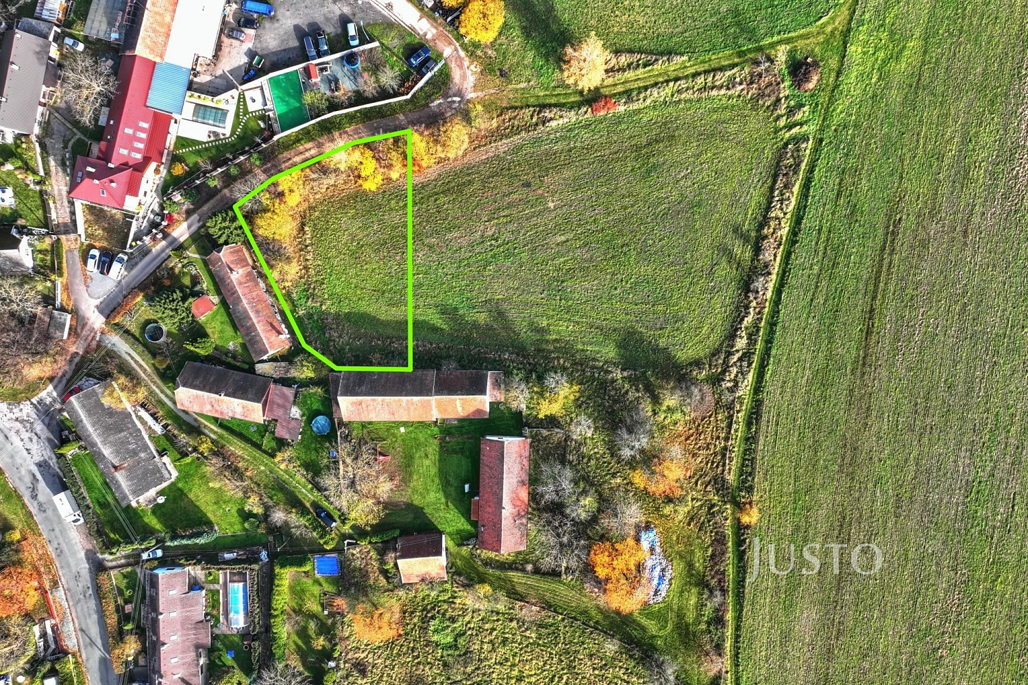 Prodej stavebního pozemku 1 087 m²