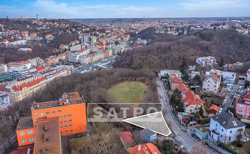 Prodej stavebního pozemku 882 m², Nad Turbovou, Praha 5 - Košíře