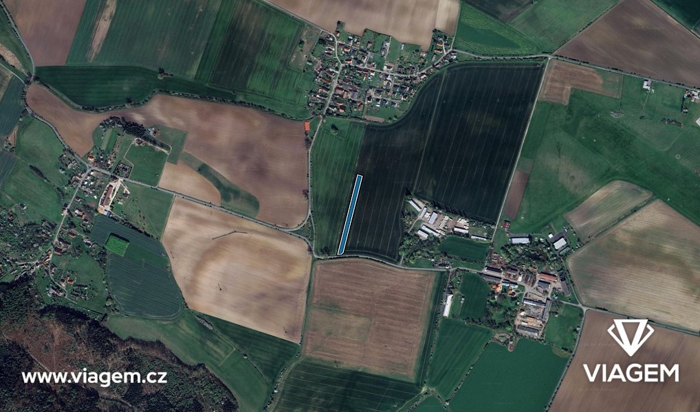 Prodej pole 2 911 m², Podhradí – náhled fotky 3
