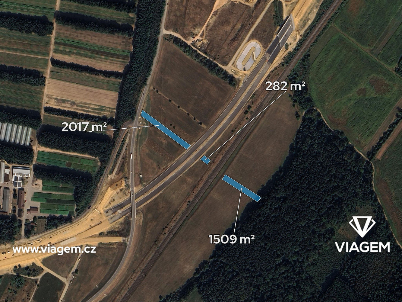 Prodej pole 476 m² – fotografie 2