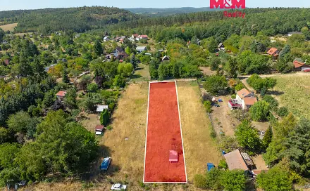 Prodej stavebního pozemku 1 012 m², Otaslavice, okres Prostějov